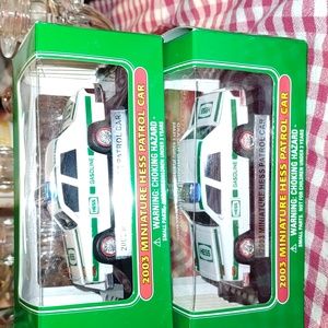 2003 Miniature Hess Patrol Car.